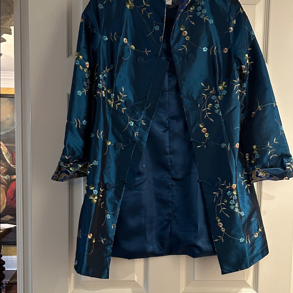 Floral Embroidered Women's Jacket